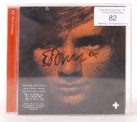 ORIGINAL ED SHEERAN ' + ' PLUS AUTOGRAPHED CD ALBUM