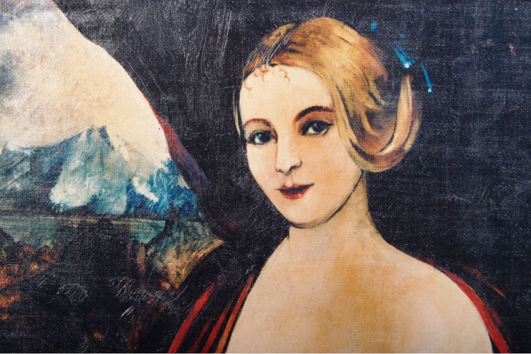 ORIGINAL 'FALLEN MADONNA WITH THE BIG BOOBIES' FROM 'ALLO 'ALLO - Image 2 of 7