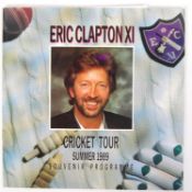 ERIC CLAPTON (& OTHERS) AUTOGRAPHED PROGRAMME