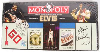OFFICIAL ELVIS PRESLEY COLLECTABLE MONOPOLY BOARD GAME