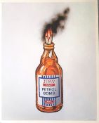 RARE BANKSY 'TESCO VALUE PETROL BOMB' LIMITED EDITION PRINT - BRISTOL