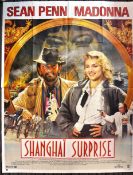 FRENCH ' SHANGHAI SURPRISE ' ( 1986 ) MOVIE CINEMA ADVERTISING POSTER