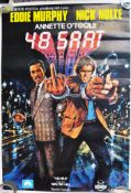 TURKISH ' 48 HOURS ' ( 1982 ) MOVIE CINEMA ADVERTISING FILM POSTER