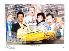 ONLY FOOLS & HORSES CAST SIGNED PHOTOGRAPH