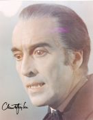 CHRISTOPHER LEE AUTOGRAPHED 8X10