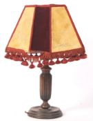 RARE THEATRICAL THEATRE LAMP WITH AUTOGRAPHED SHADE