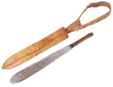 EARLY 20TH CENTURY MASAI KENYAN KIKUYU SIMI KNIFE
