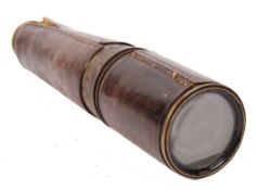 ANTIQUE BRASS NAVAL TELESCOPE