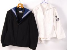 TWO CONTEMPORARY BRITISH ROYAL NAVY MARITIME UNIFO