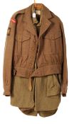 POST WWII SECOND WORLD WAR BATTLEDRESS WILTSHIRE U