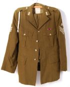 POST-WAR RAC ROYAL ARTILLERY ASSOCIATED DRESS UNIF