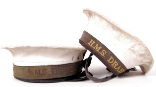 WWII SECOND WORLD WAR NAVAL MARITIME UNIFORM HATS