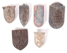 WWII SECOND WORLD WAR GERMAN AWARD PLAQUES BADGES