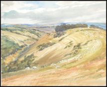 Sydney Greenwood ( 1913-2001 ) England. 20th century watercolour painting of a country scene with