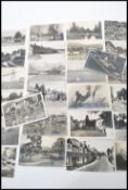 Postcards. Real photographic black & white British views. Small size x650, larger size x60  in