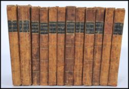 Twelve volumes of 'The History of the Decline and Fall of the Roman Empire' by Edward Gibbon, Basil: