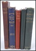 A selection of antique books to include 'The Insanity of Genius' by J. F. Nisbett published by