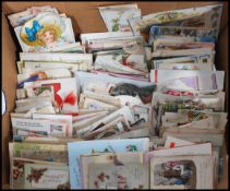 Antique/vintage greetings cards. Christmas, Easter, Birthday etc from Victorian to post war. Huge