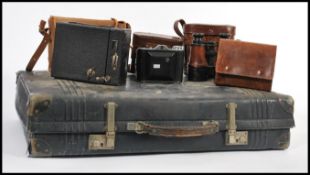 A collection of vintage gents items dating from the early 20th Century to include a pair of Picard