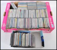 A collection easy listening compact discs / CD's featuring various artists to include Frank Sinatra,