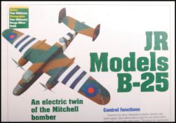 JR MODELS MADE RC RADIO CONTROLLED B-25 MODEL KIT