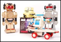 ASSORTED 1970'S TO 1980'S VINTAGE ROBOT TOYS