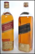 A vintage mid century, circa 1960's bottle of Johnnie Walker Black Label Extra Special Old Scotch