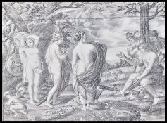 A 19TH CENTURY ITALIAN IVORY PENWORK PANEL AFTER P