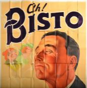 ORIGINAL BISTO POINT OF SALE BILLBOARD ADVERTISING POSTER