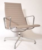 VITRA EA 115 VINTAGE SWIVEL LOUNGE CHAIRS BY CHARLES & RAY EAMES