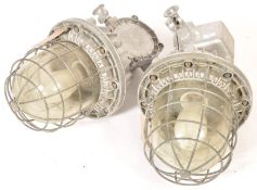 INDUSTRIAL FACTORY BULKHEAD PENDANT CEILING LIGHTS BY ZANS