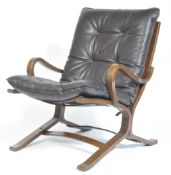 20TH CENTURY RETRO SCANDINAVIAN BENTWOOD LOUNGE CHAIR