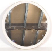 1960'S DANISH CLARK EATON LARGE FRAMELESS BORDERED MIRRROR