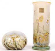 ISLE OF WIGHT GLASS WILD GARDENS STUDIO ART GLASS BY TIMOTHY HARRIS