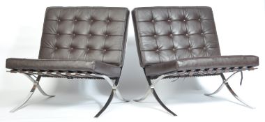 CONTEMPORARY BARCELONA CHAIRS AFTER LUDWIG MIES VAN DER ROHE