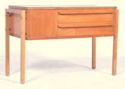 DANISH MID 20TH CENTURY TEAK WOOD SEWING BOX