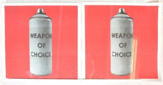 LIMITED EDITION CLICHE SELLOUT GRAFFITI ART PRINTS BY MOBSTR