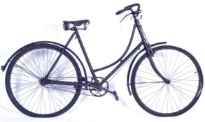 VINTAGE LADIES TOURING BIKE BY HERCULES WITH A BROOKS SADDLE