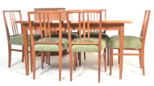 VANSON 1970'S TEAK WOOD DINING SUITE BY PETE HAYWARD
