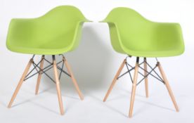 AFTER CHARLES AND RAY EAMES A SET OF CONTEMPORARY DAW CHAIRS