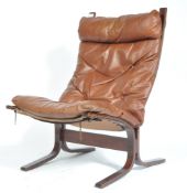 WESTNOFA 1970'S SIESTA LOUNGE / SLING CHAIR BY INGMAR RELLING