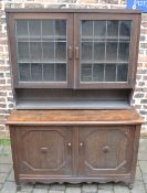 Oak display bookcase H 171cm H 122cm