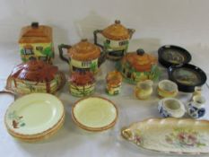 Assorted Cottage ware, Delft,