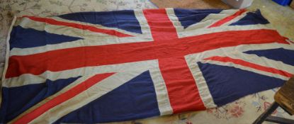 Large vintage Union Jack flag,