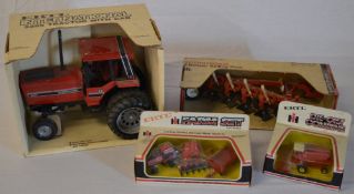 4 ERTL farming die cast models including 5288 tractor with cab,