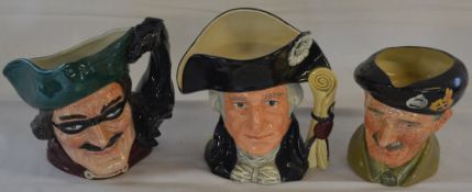 Royal Doulton character jugs Dick Turpin,