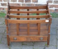 Reprodux mahogany Canterbury in the Regency style