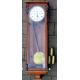 Vienna regulator wall clock maker Johann Kralik in Wien with 3 weights in a cherry wood case with - Image 1 of 12