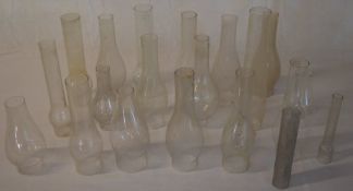 Quantity of oil lamp chimneys (AF)