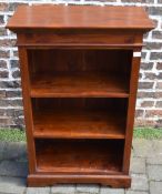 Mahogany bookcase